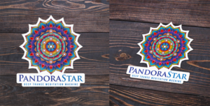 Psychedelic Logo Stickers | Graphic Design by el_shekoo7