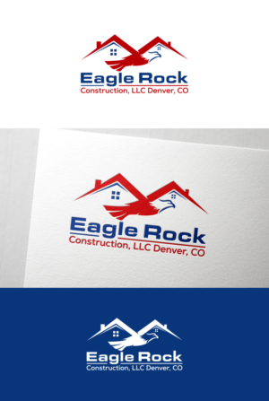 Eagle Rock Construction,  LLC          Denver, CO | Logo Design by fatiyadesign
