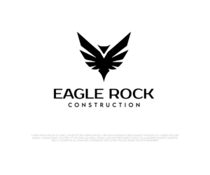 Eagle Rock Construction,  LLC          Denver, CO | Logo Design by Ng V Duc