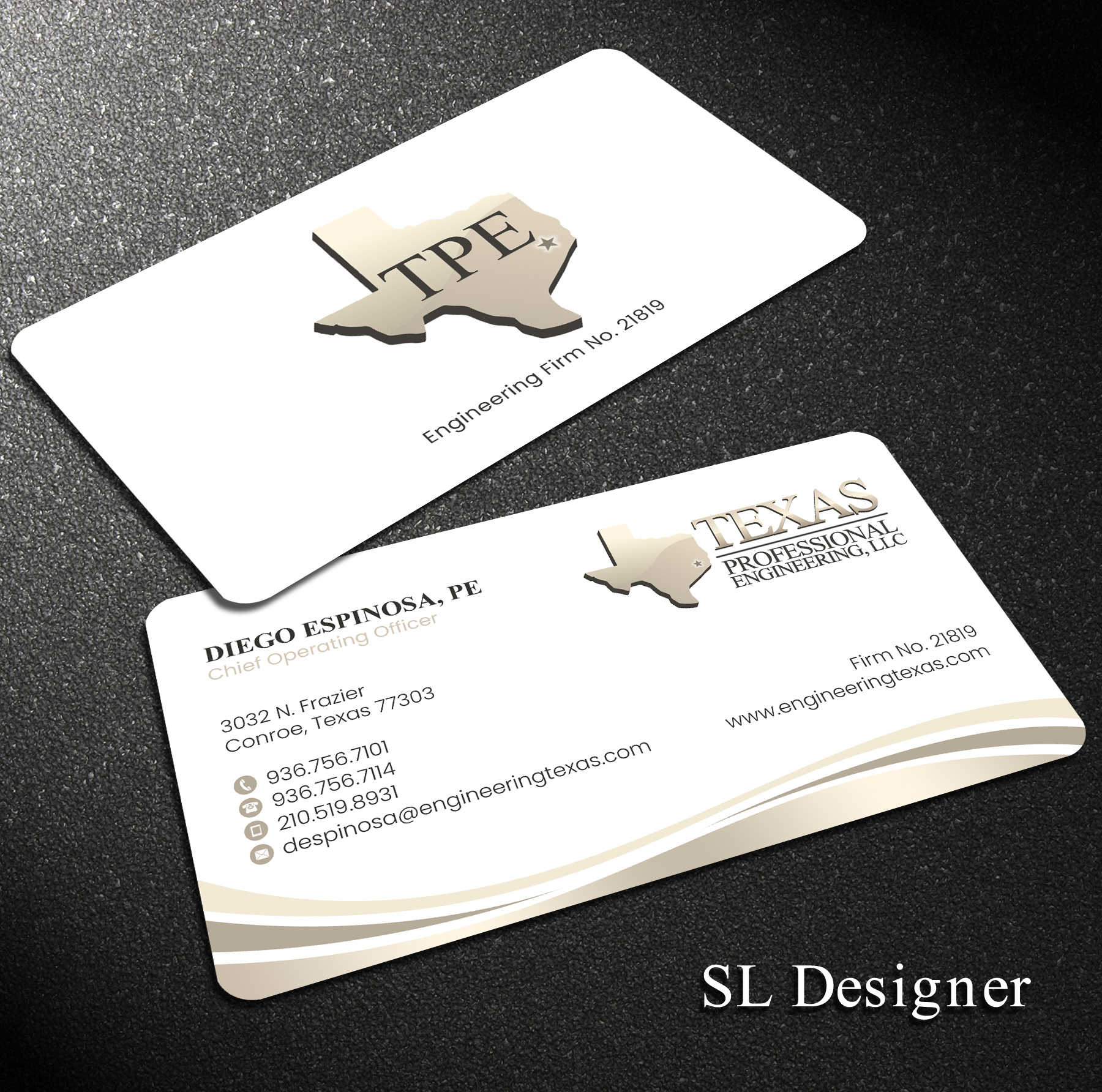 Business Card Design by SL Designer for this project | Design #25038138