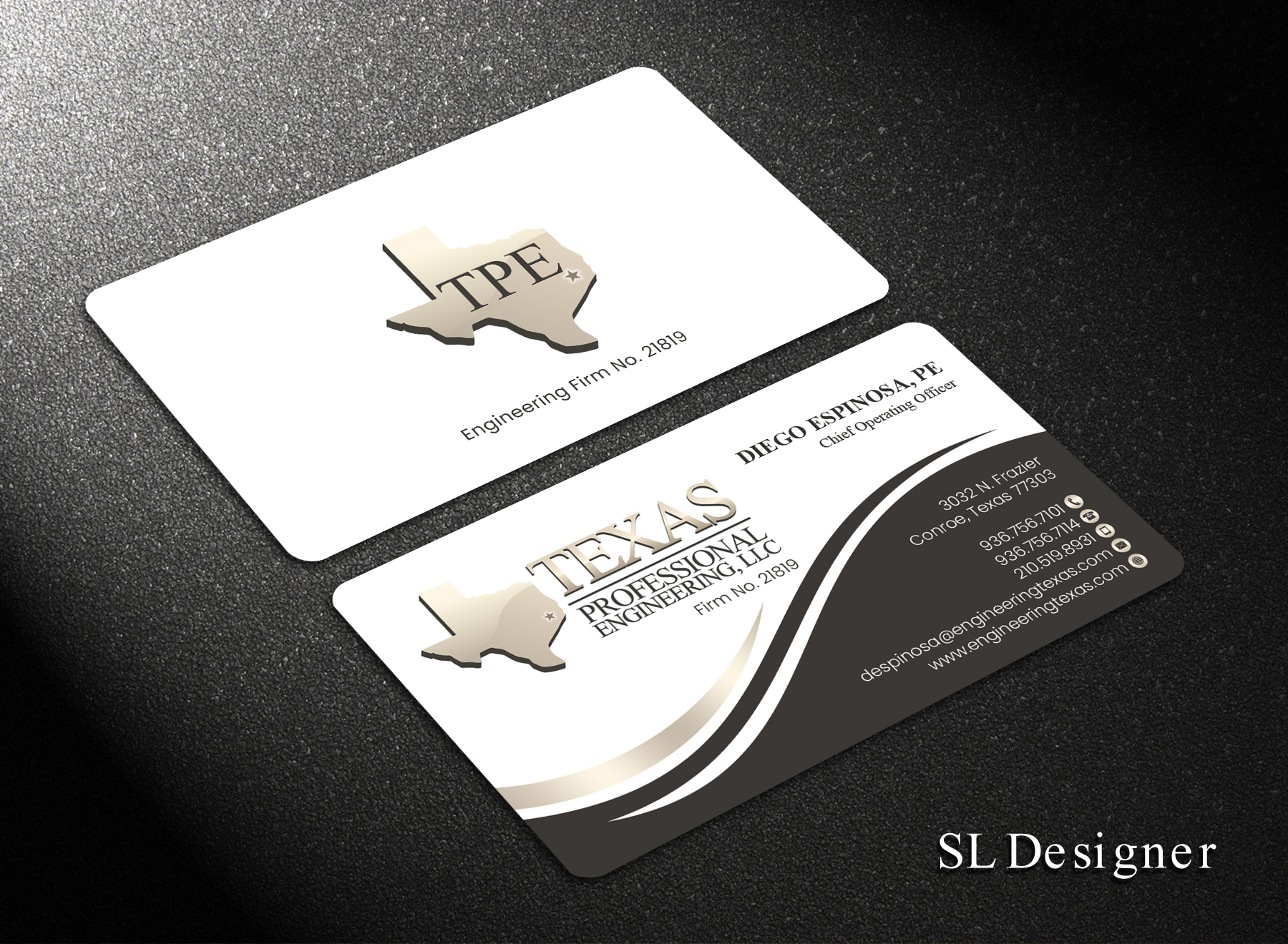 Visitenkarten-Design von SL Designer für dieses Projekt | Design #25038297