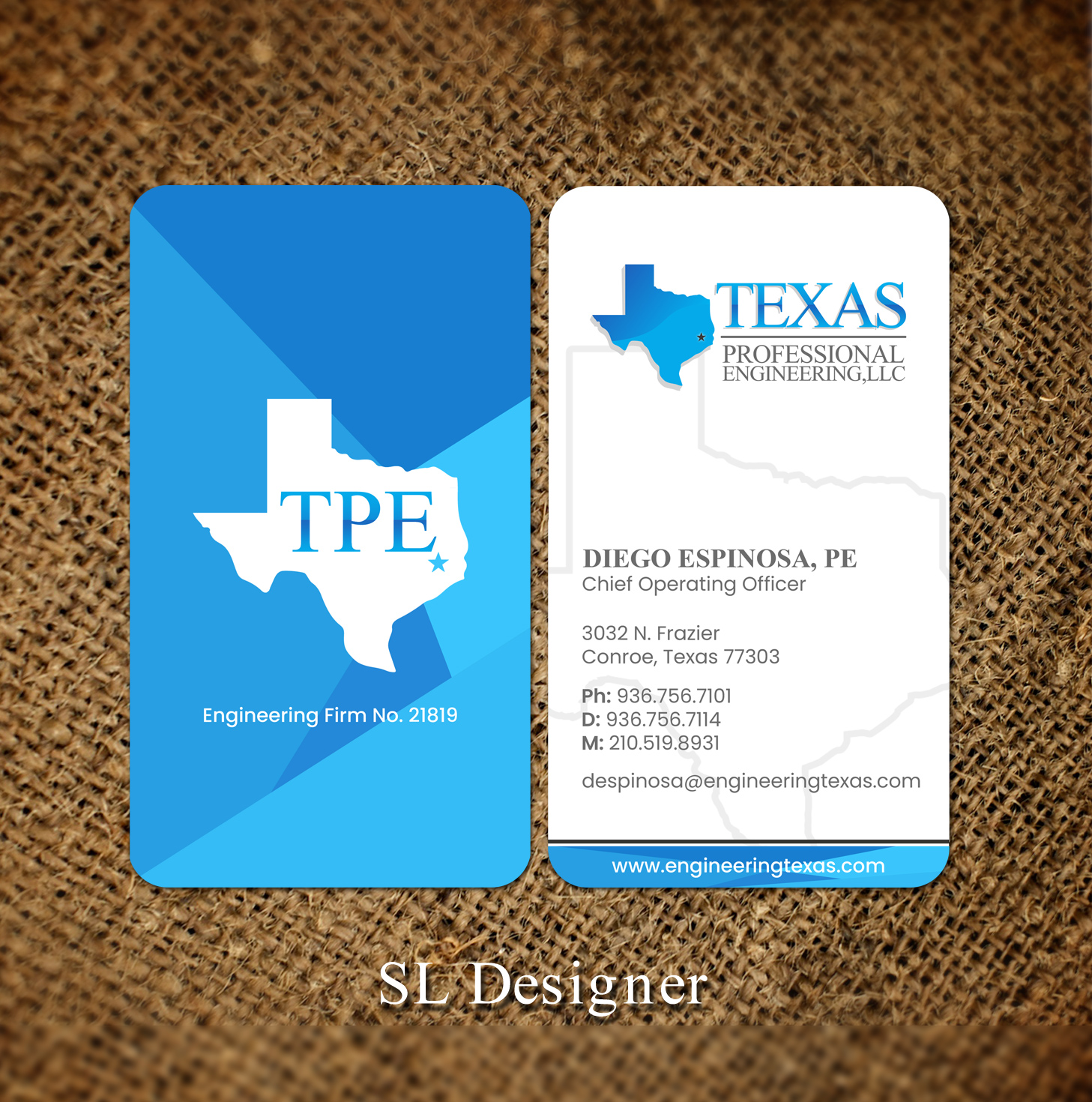 Business Card Design by SL Designer for this project | Design #25039719