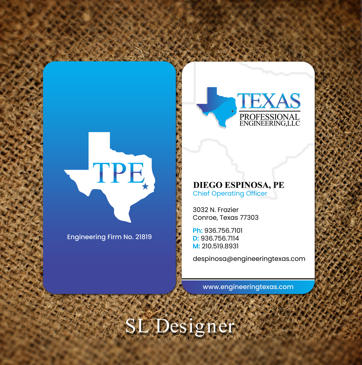 Design de Carte de Visite par SL Designer pour ce projet | Design #25040386