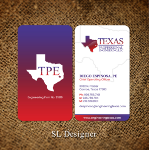 Business Card Design by SL Designer for this project | Design: #25041278