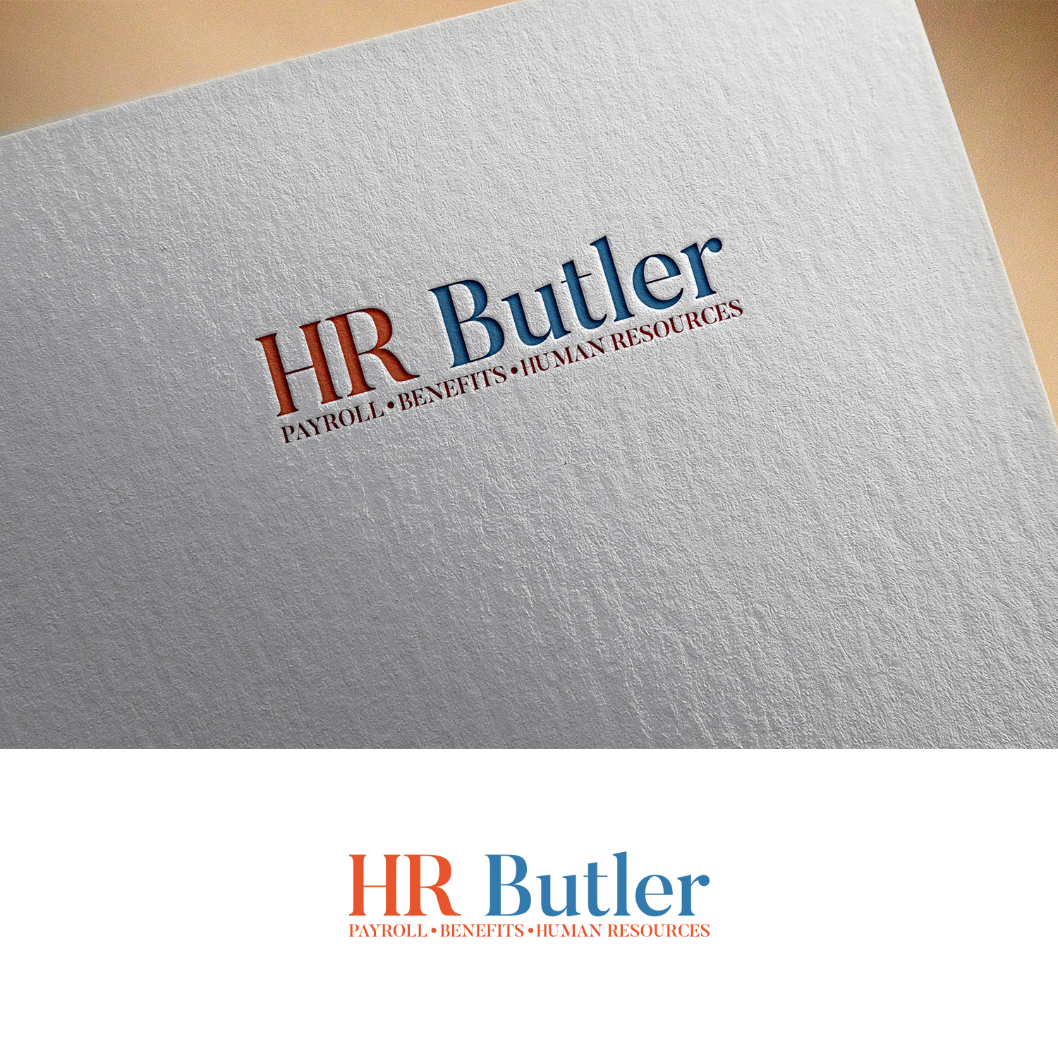 Logo Design by DesignDUO for HR Butler | Design #25037317