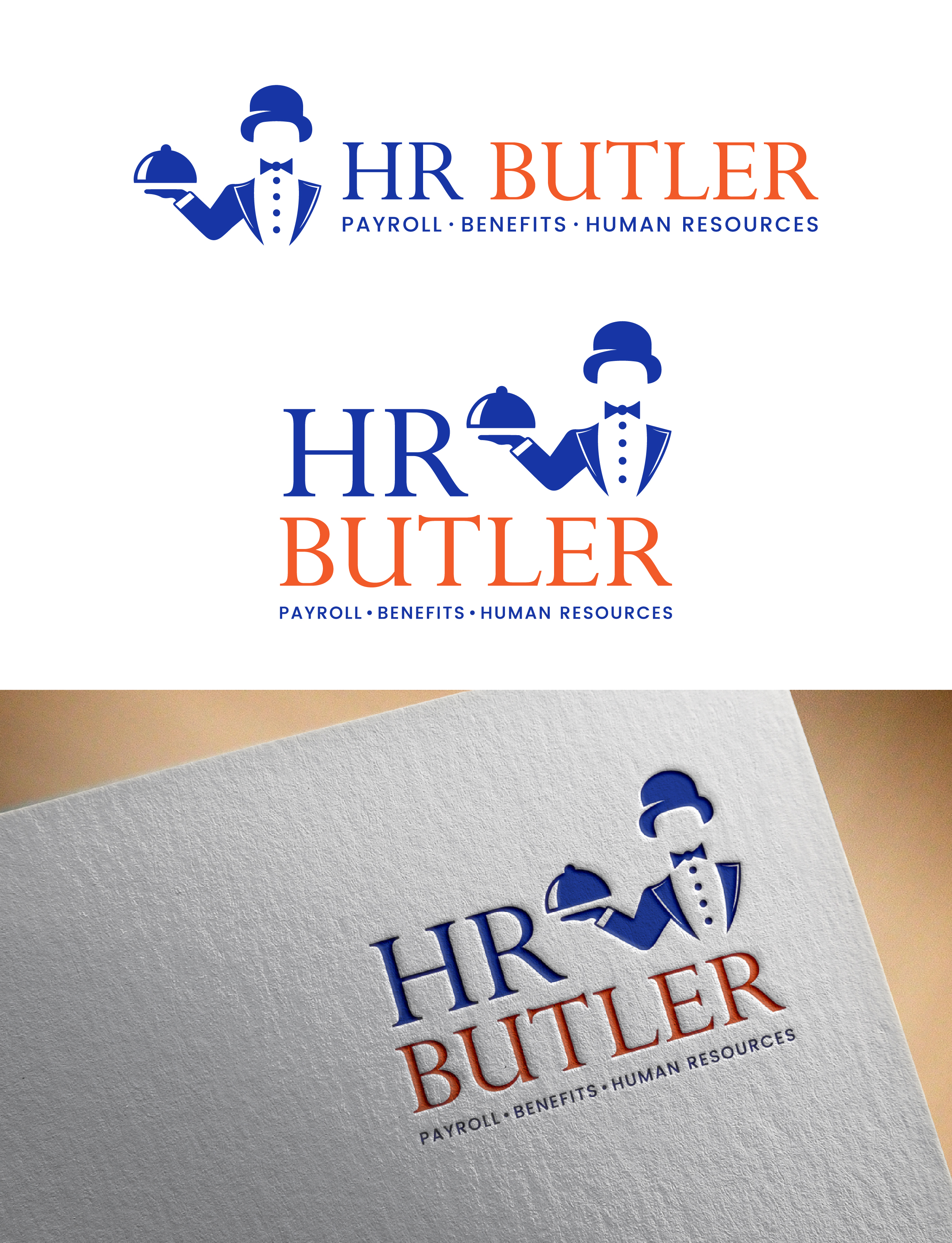 Logo Design by Cretovi for HR Butler | Design #25038118