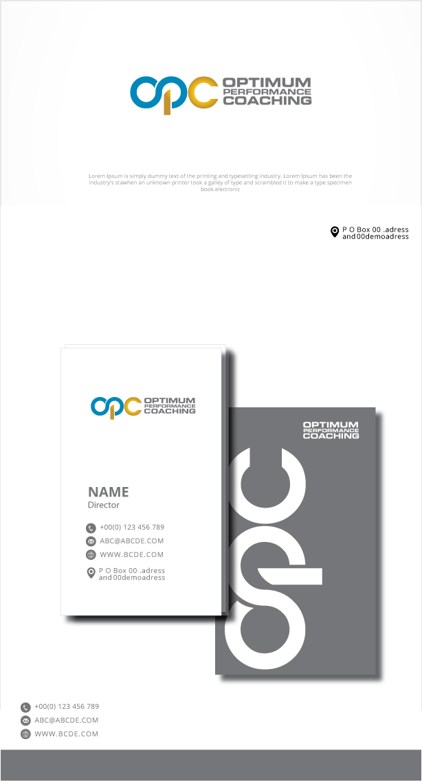 Logo Design by graphicevolution for Optimum Performance Coaching | Design #25039491