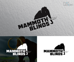 Mammoth Blinds | Diseño de Logo por Dot Design 3