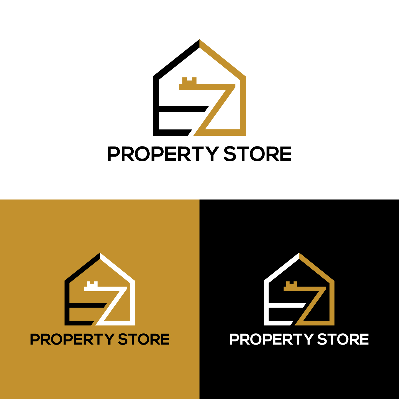 Logo Design by sangeloenriquez for EZ Property Store | Design #25054228