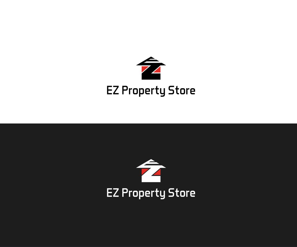 Logo Design by Rama Dom™ for EZ Property Store | Design #25051764