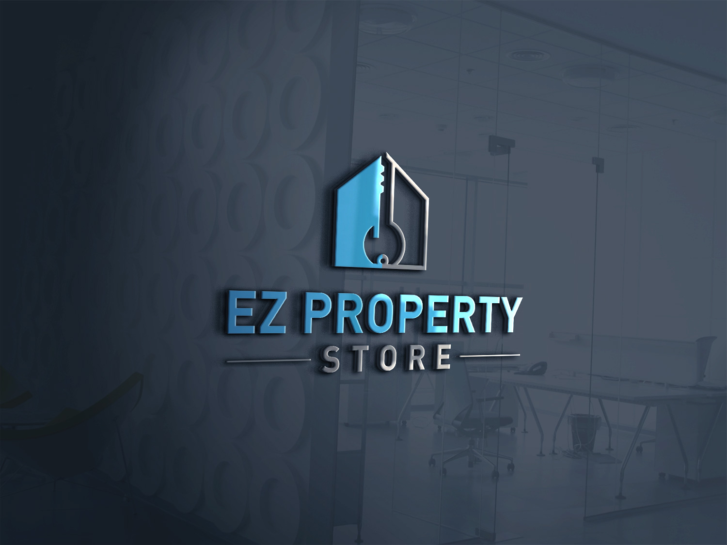 Logo Design by Deziners Zone for EZ Property Store | Design #25057091