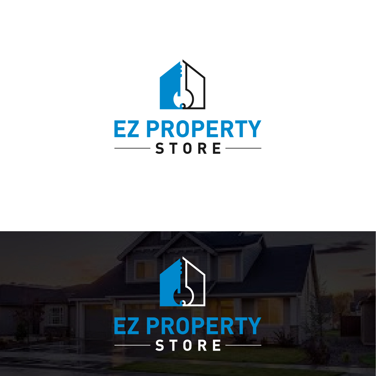 Logo Design by Deziners Zone for EZ Property Store | Design #25057095