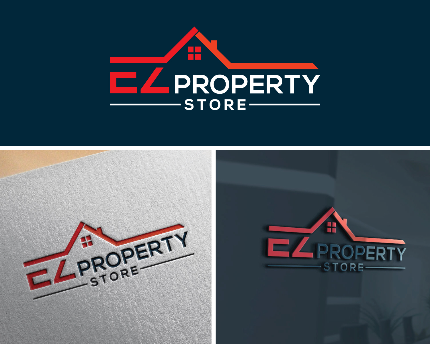 Logo Design by Atec for EZ Property Store | Design #25052530