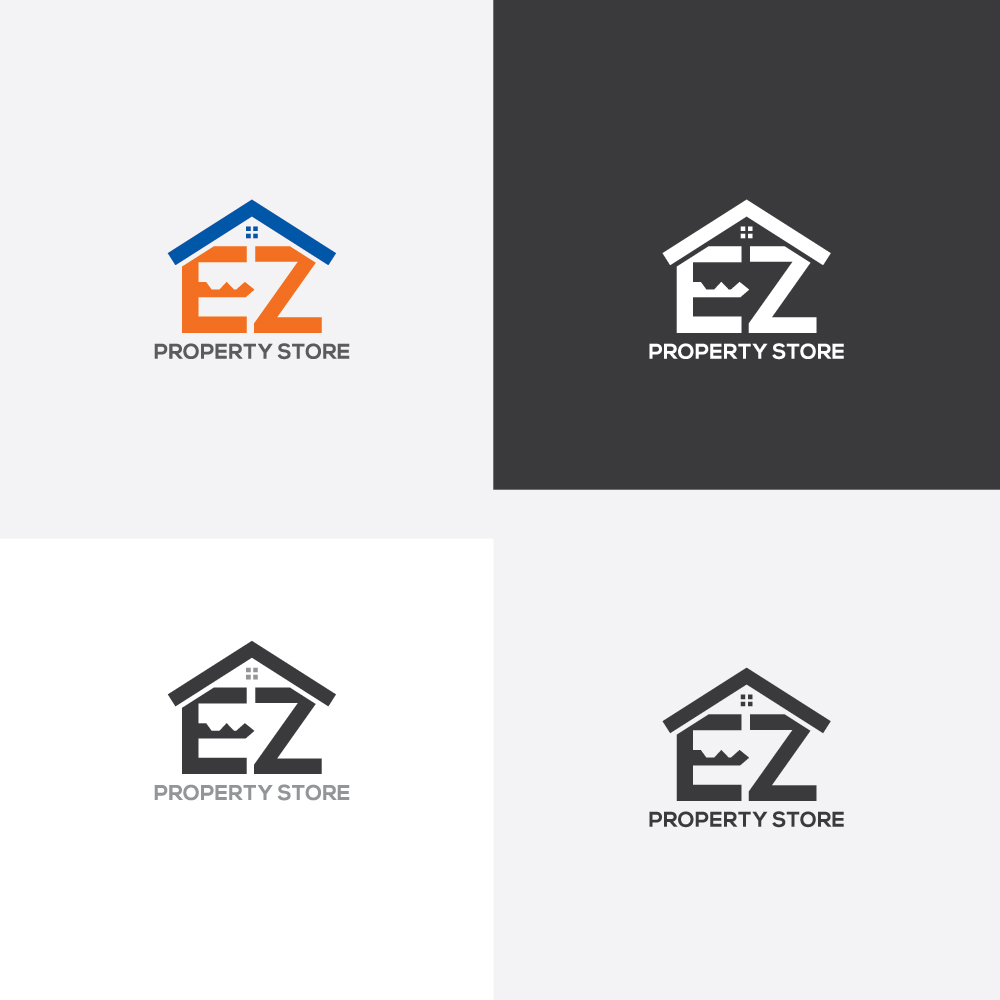 Logo Design by AL-BARAKAH for EZ Property Store | Design #25051657