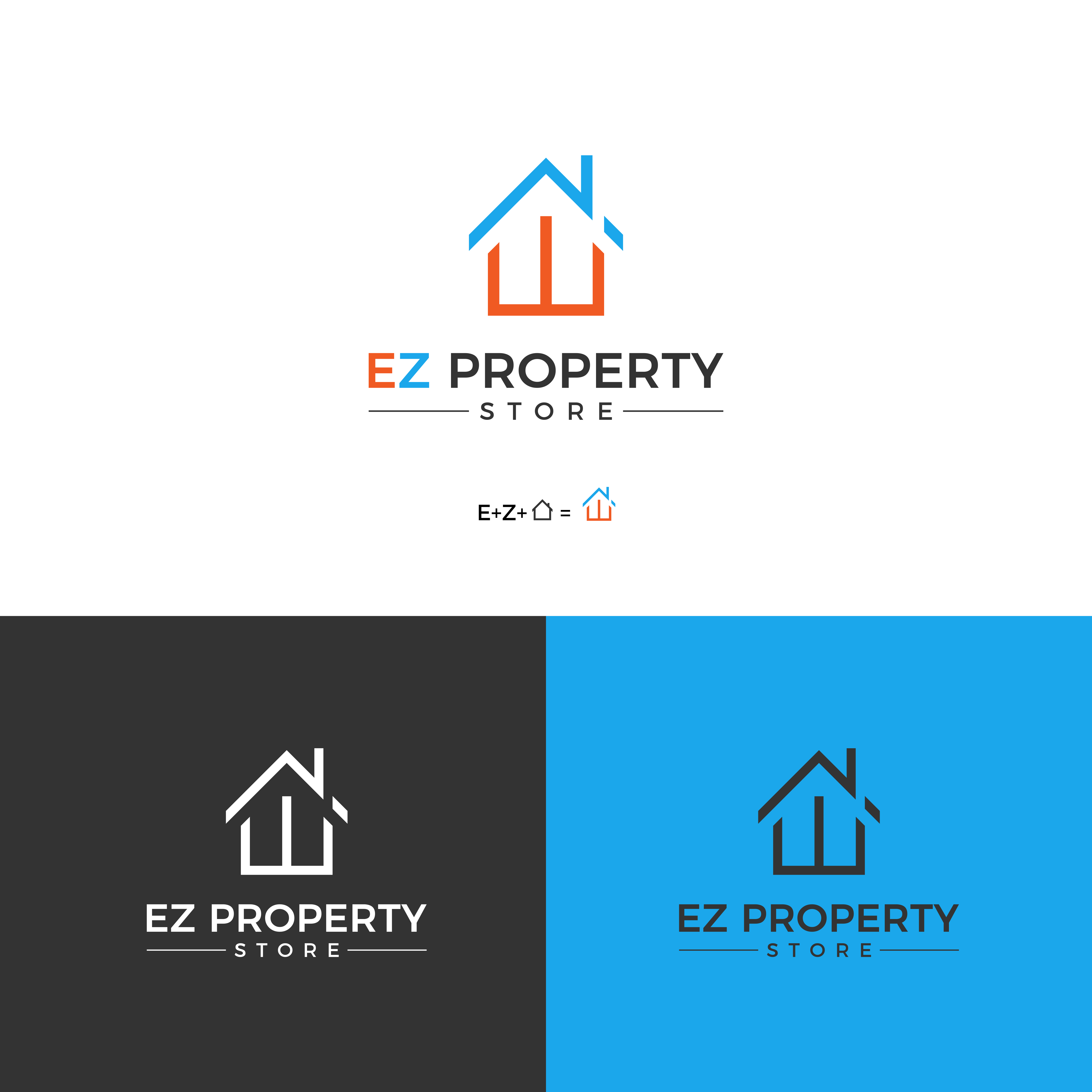 Logo Design by Hitesh21 for EZ Property Store | Design #25056450
