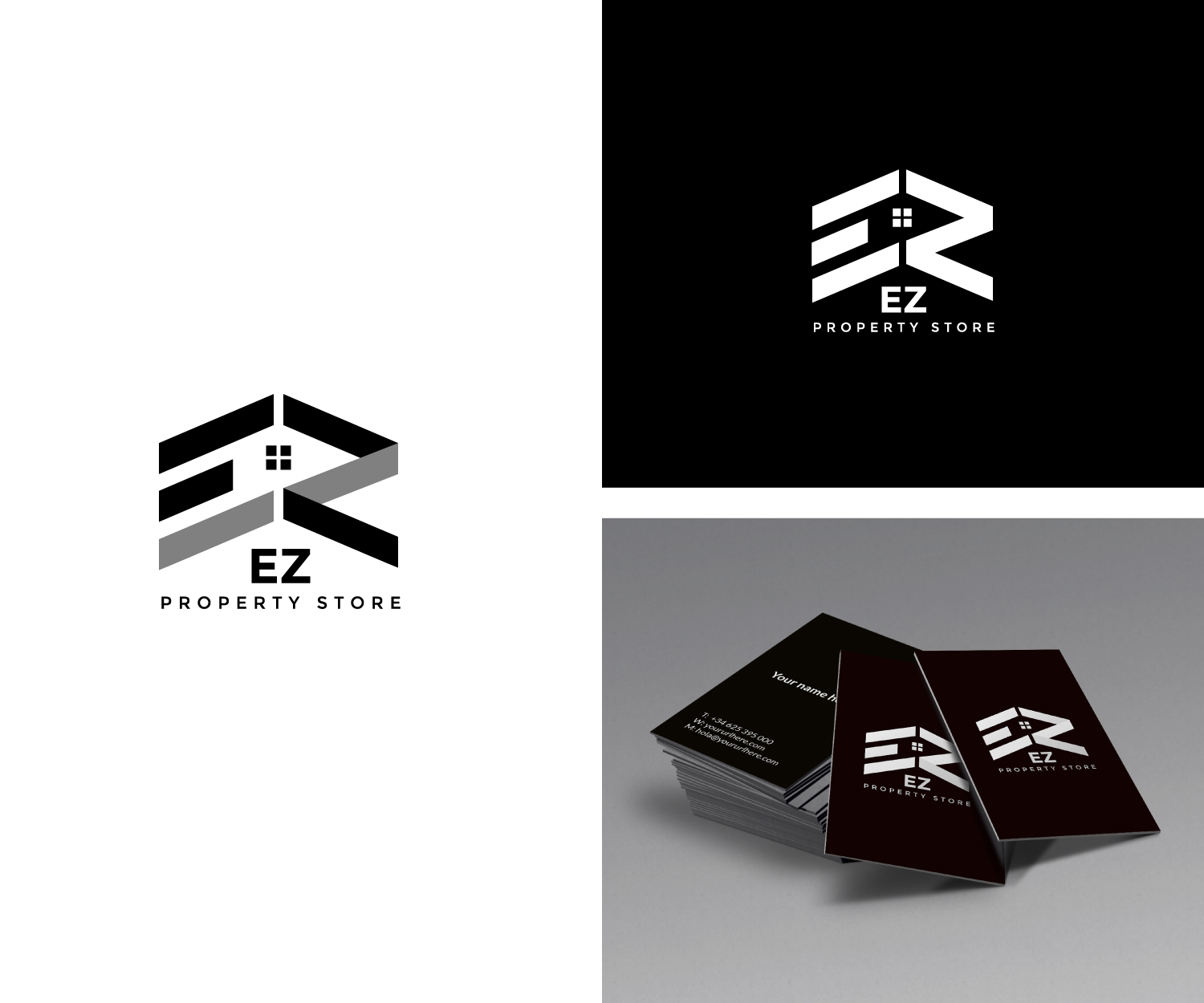 Logo Design by AinebAyoub for EZ Property Store | Design #25051021