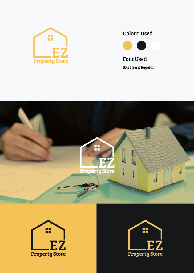 Logo Design by HifjurRahmanAsad for EZ Property Store | Design #25063355