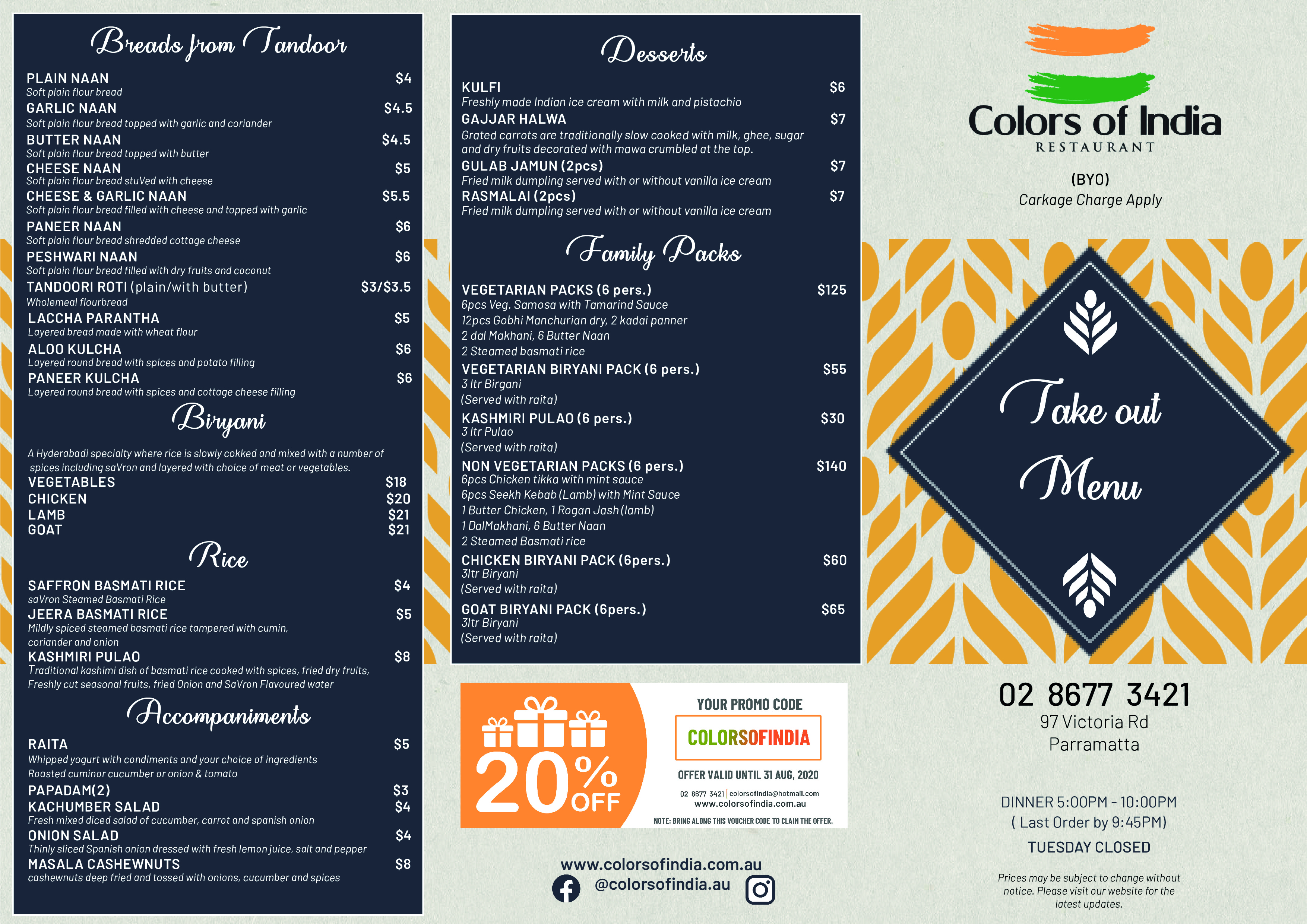 Diseño de Menú por ShielaRamirez para este proyecto | Diseño #25079998