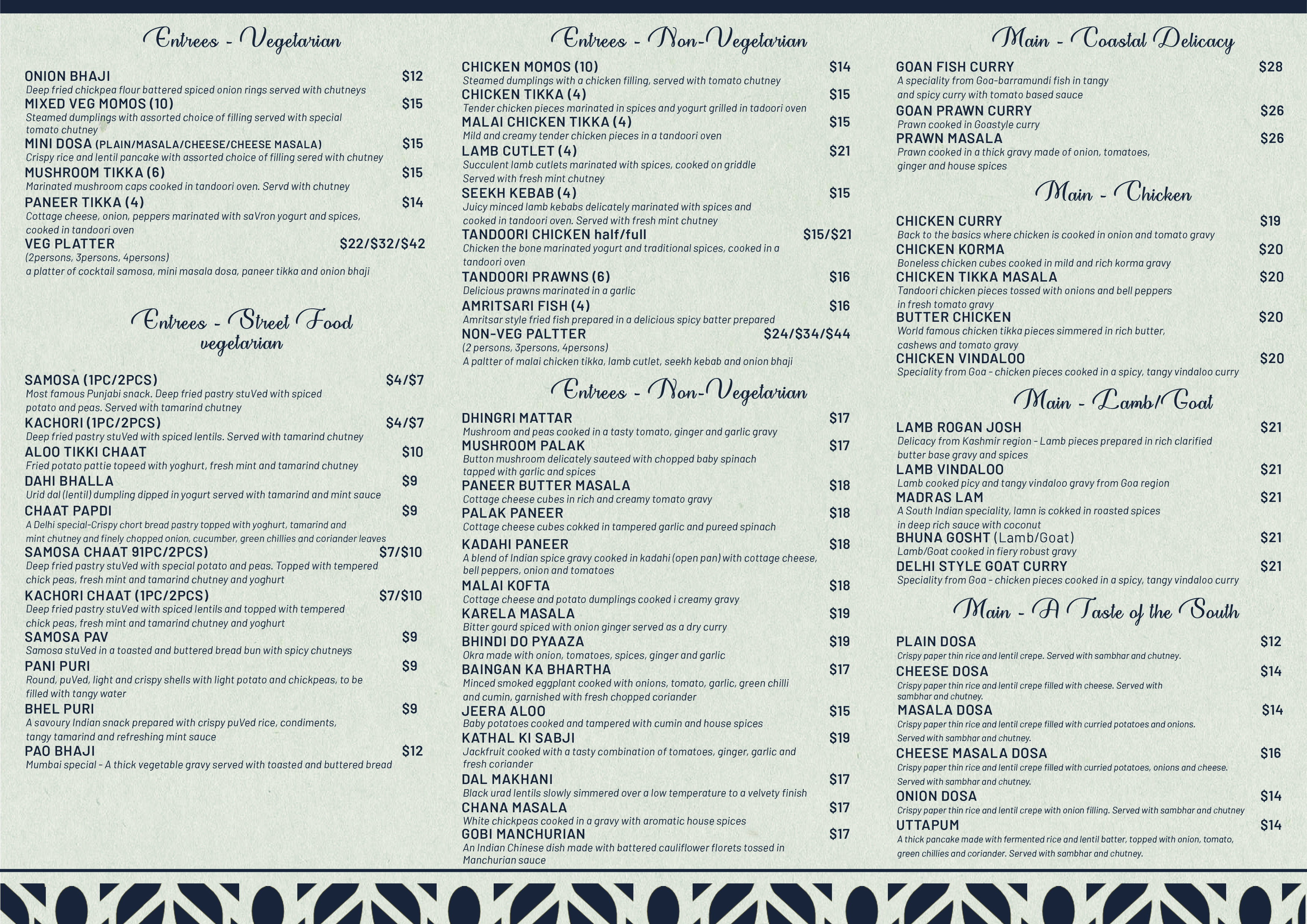 Diseño de Menú por ShielaRamirez para este proyecto | Diseño #25080913