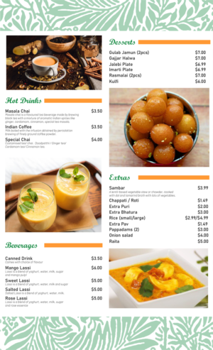 Menu Design by ShielaRamirez for this project | Design: #25081385