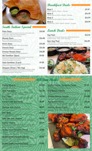 Menu Design by ShielaRamirez for this project | Design: #25081387