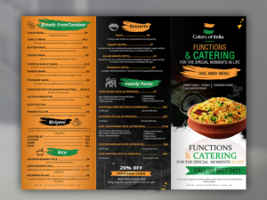 Menu Design by n214008 for this project | Design: #25055625