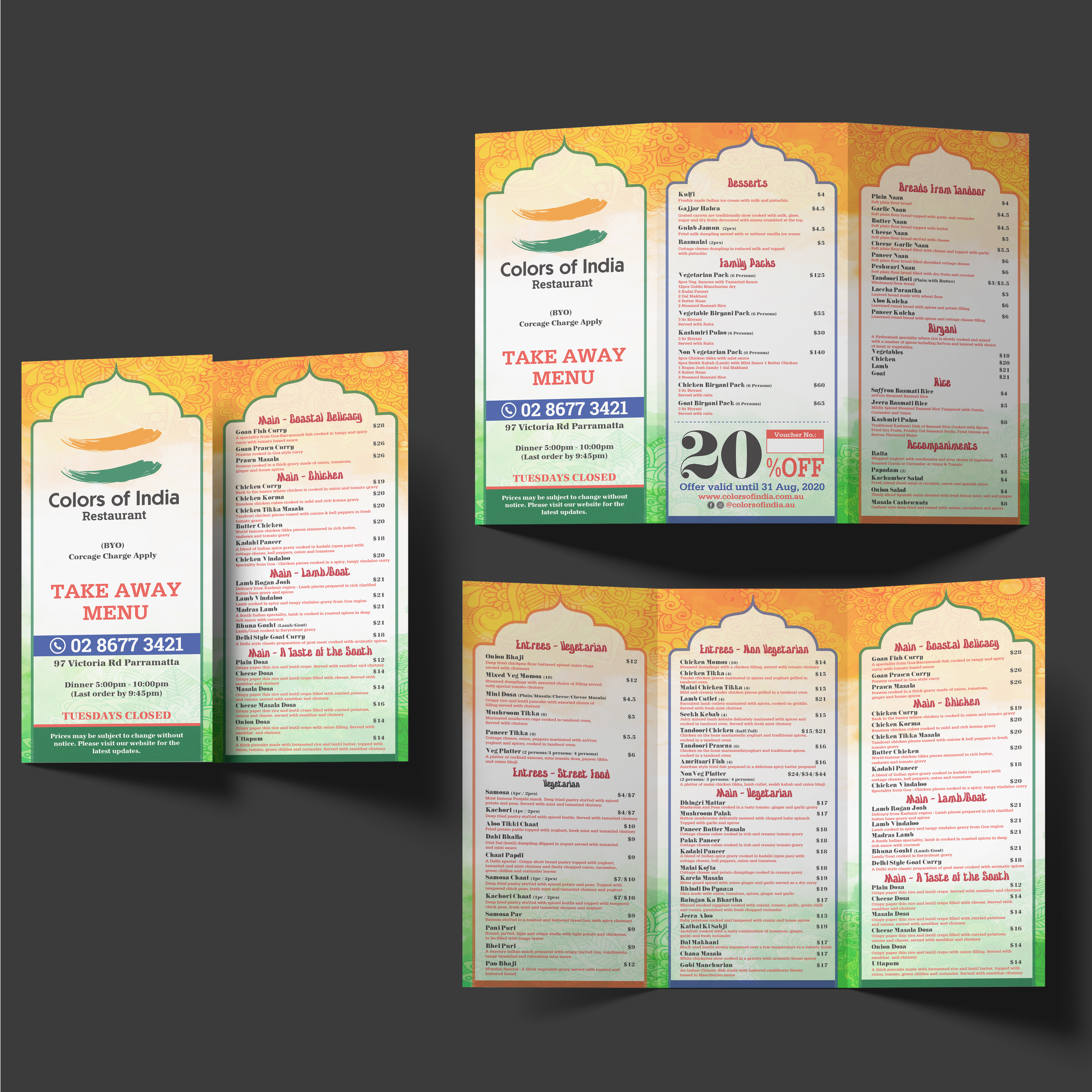 Diseño de Menú por Muhammad Kashif 3 para este proyecto | Diseño #25053450