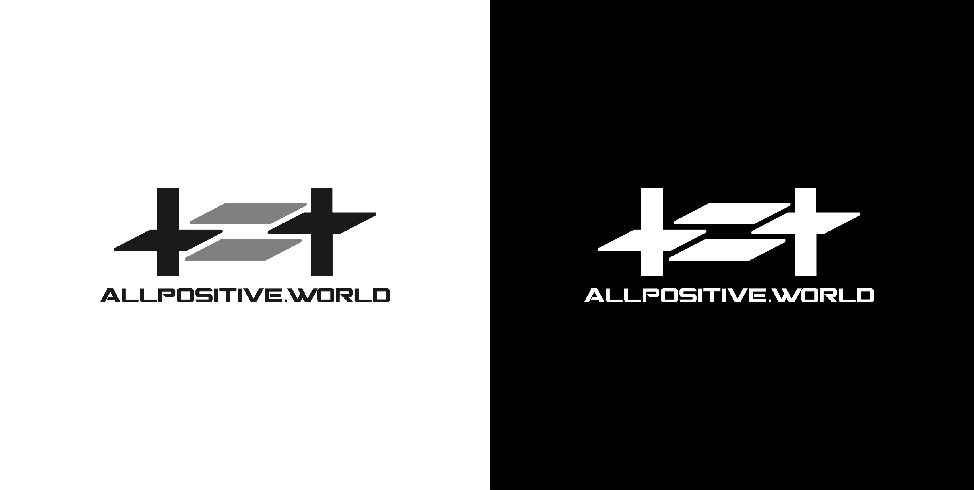 Logo Design by Sarah Graphic for Positive World LLC | Design #25048104