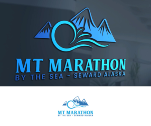 Mt Marathon by the Sea - Seward Alaska | Logo Design by GoodTimes$$$
