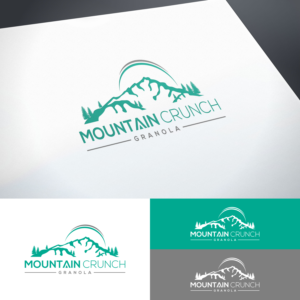 Mountain Crunch Granola | Logo Design by tejo