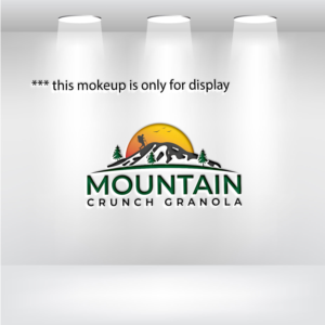 Mountain Crunch Granola | Logo-Design von Ochieng