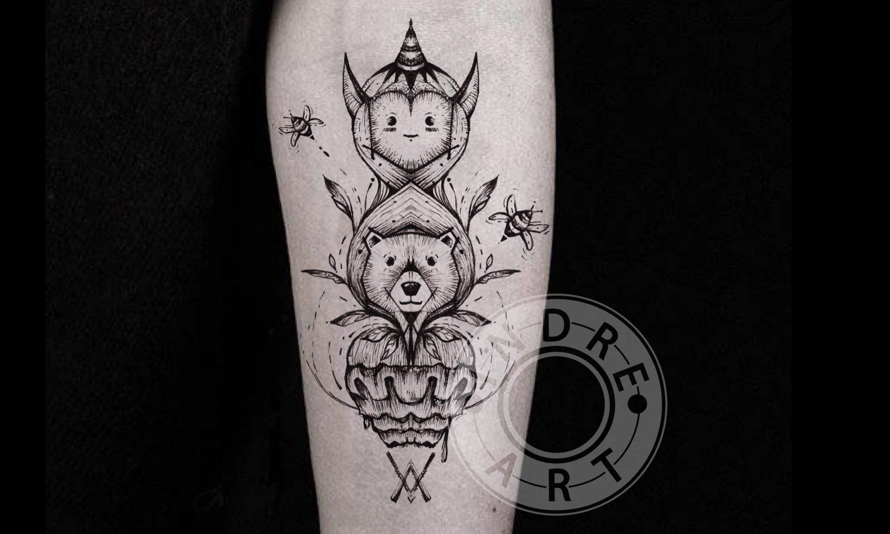 Tattoo Design by Indre Ta for this project | Design #25042404