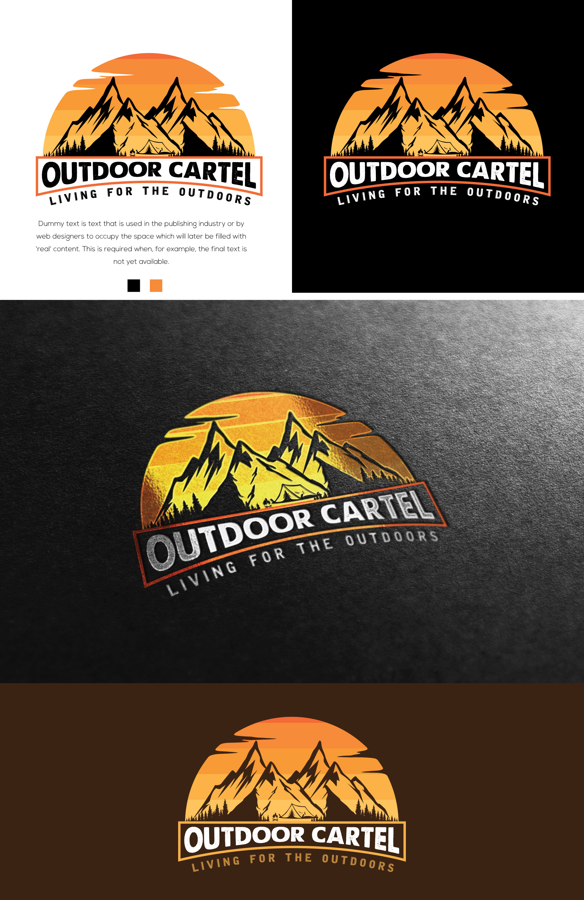 Graphic Design by u2square for Outdoor Cartel  | Design #25046334