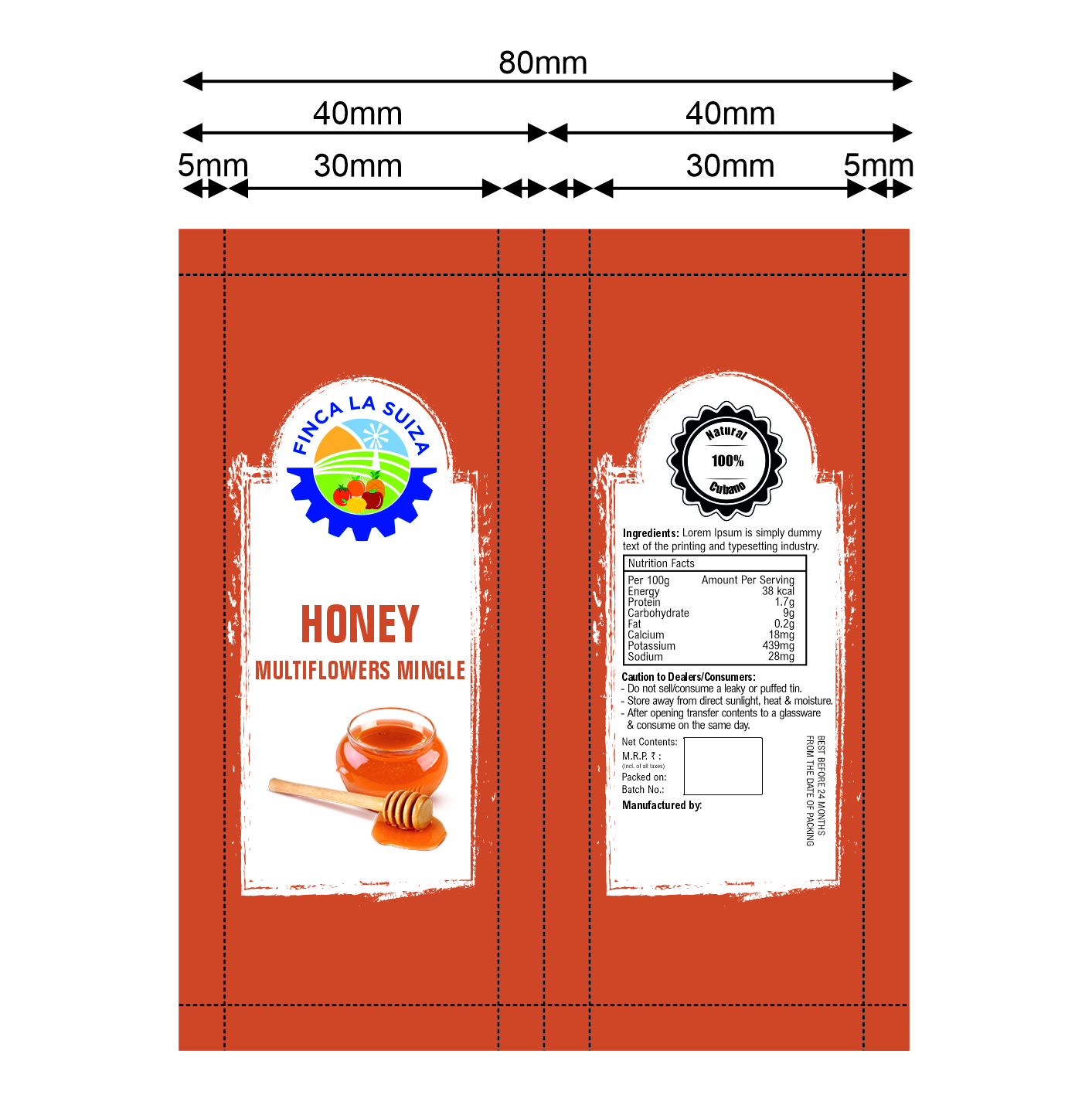 Diseño de Etiqueta por H P Creatives para este proyecto | Diseño #25082242