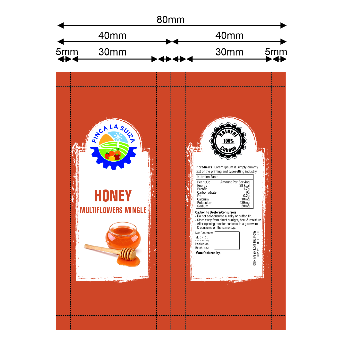 Diseño de Etiqueta por H P Creatives para este proyecto | Diseño #25082464