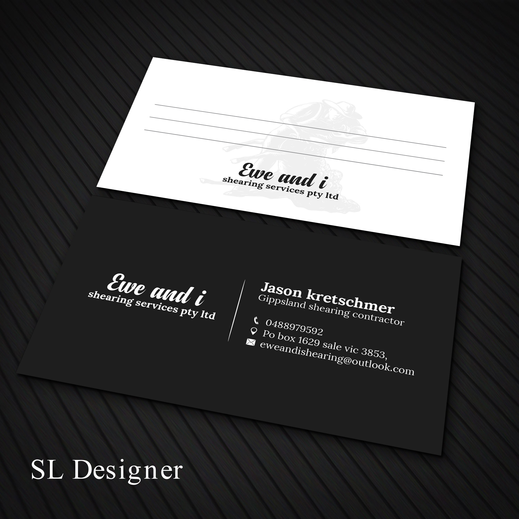 Business Card Design by SL Designer for this project | Design #25045691