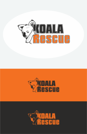 Either Koala RESCUE or KOALA RESCUE | Logo Design by Sibyle