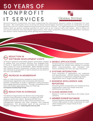 One page flyer for nonprofit focused IT company | Flyer-Design von HeshanKavinda