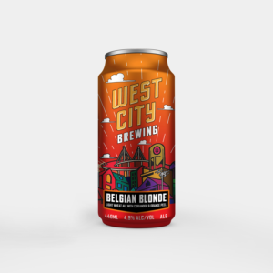 West City Brewing Rebranding & new beer White Ale 4.9% | Graphic Design by Emmanuel Creations