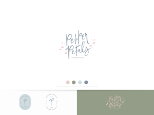 Pepper Petals | Logo-Design von aftrmidnite