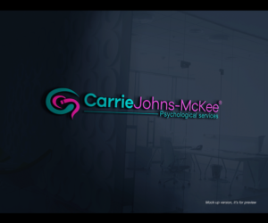 Carrie Johns-McKee, Clinical Psychologist | Diseño de Logo por creativerhythm