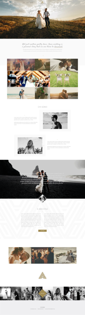 Stylish High End Wedding Videography/Films Website (ACWF) | Diseño Web por AVROM