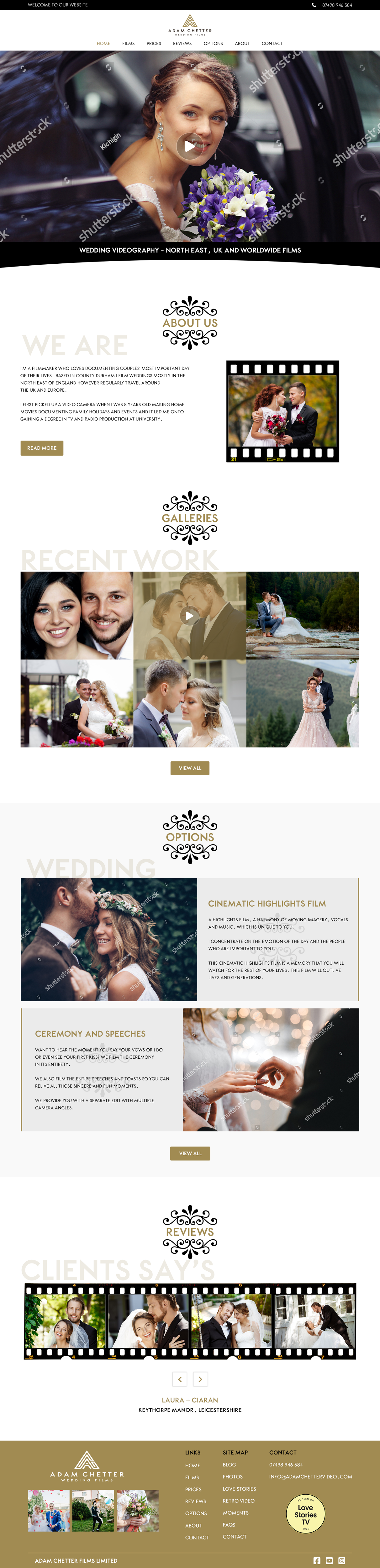 Web Design by Creative Slices for this project | Design #25089449