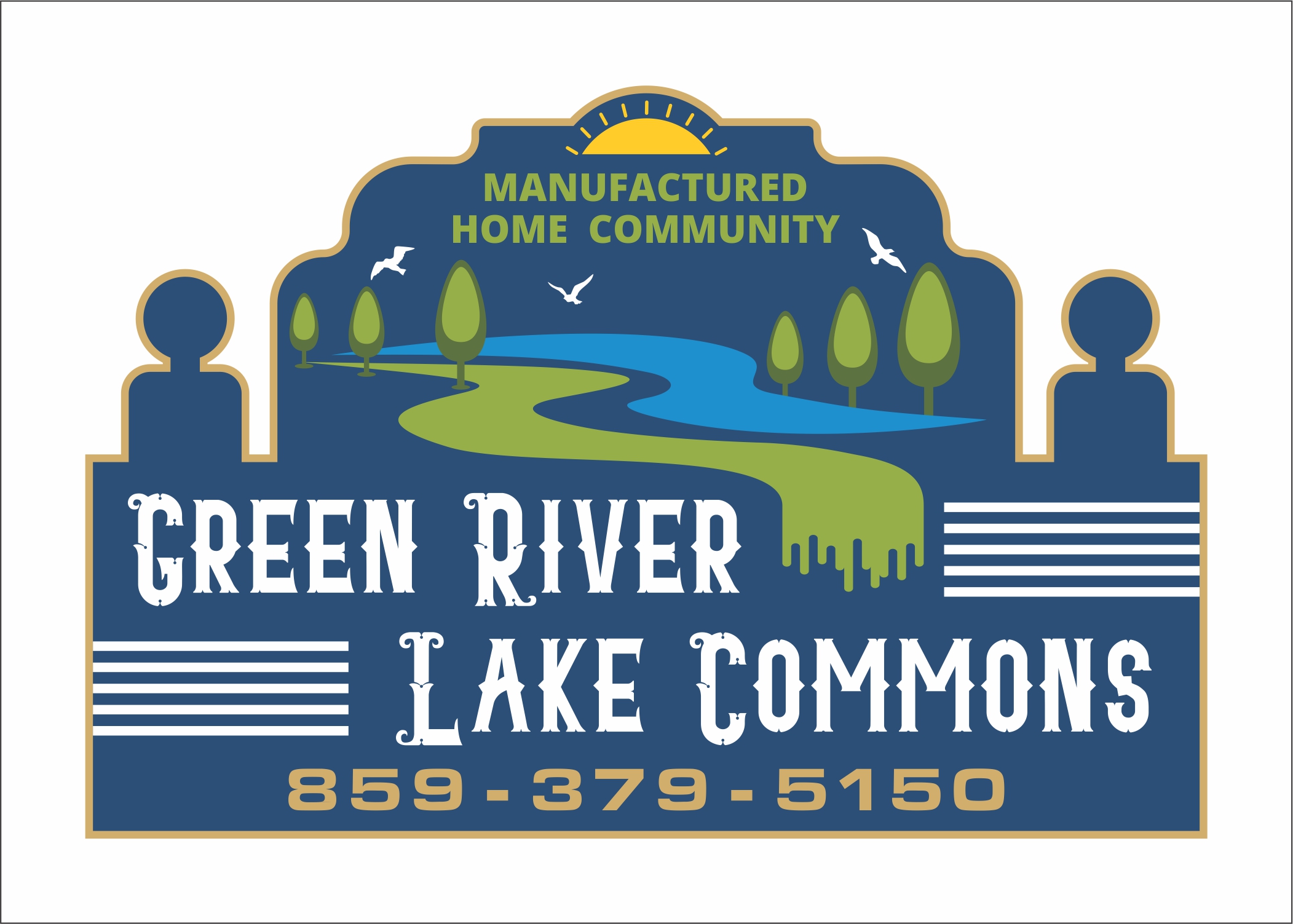 Signage Design by Robert Macwan for Bluegrass Team | Design #25104429