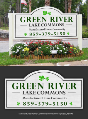 Signage Design by ARTOGRAPHY for Bluegrass Team | Design: #25057445