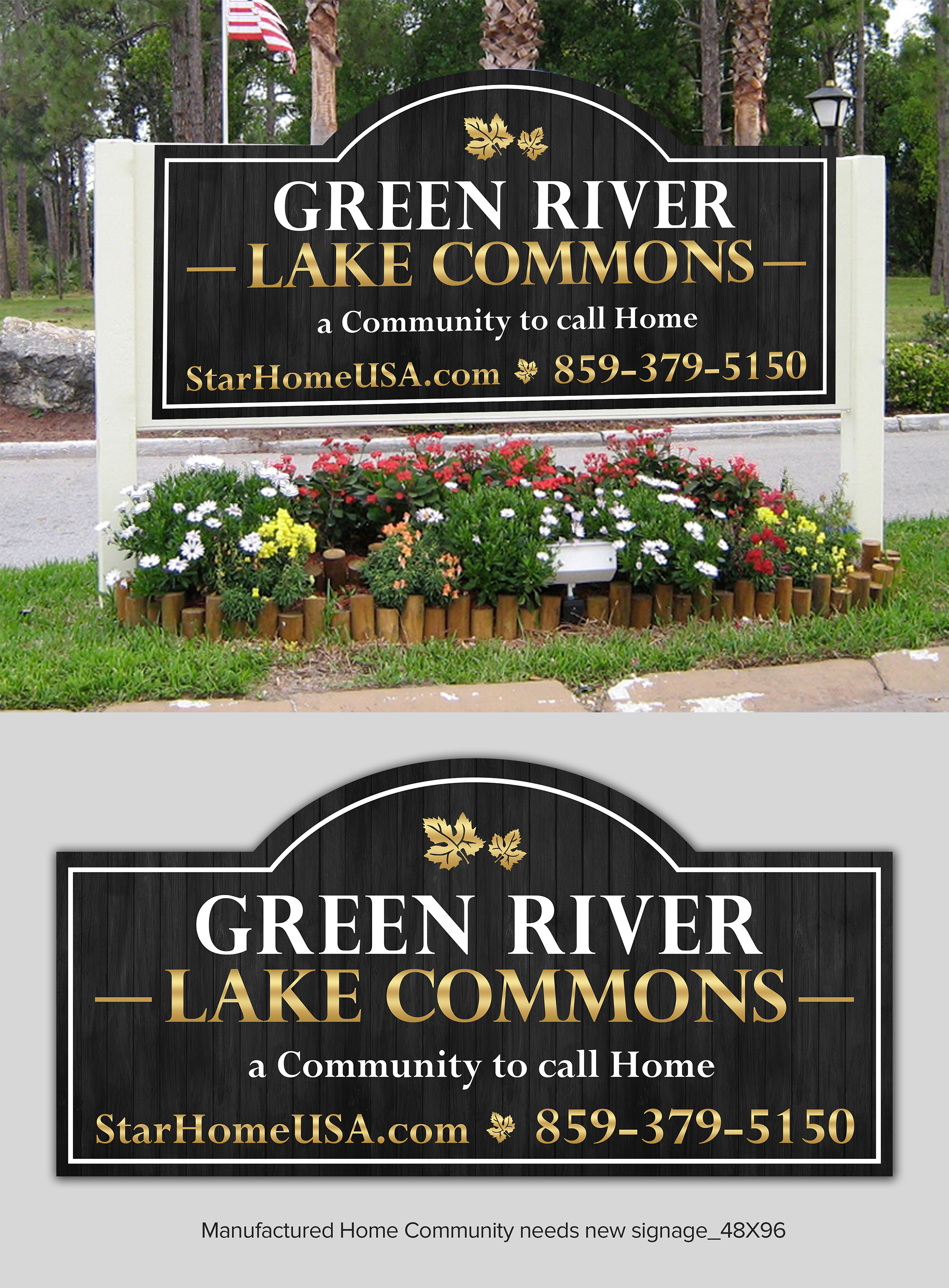 Signage Design by ARTOGRAPHY for Bluegrass Team | Design #25117544