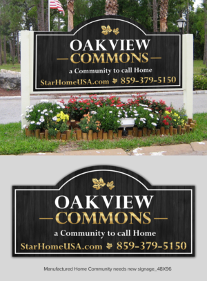 Signage Design by ARTOGRAPHY for Bluegrass Team | Design: #25142420