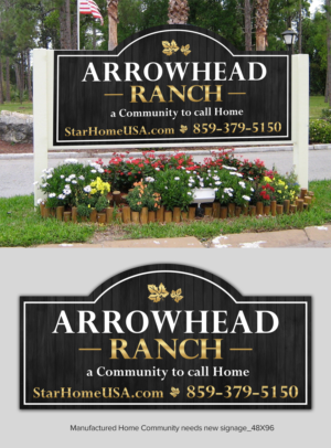 Signage Design by ARTOGRAPHY for Bluegrass Team | Design: #25142421