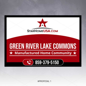 Signage Design by DA. for Bluegrass Team | Design: #25064659