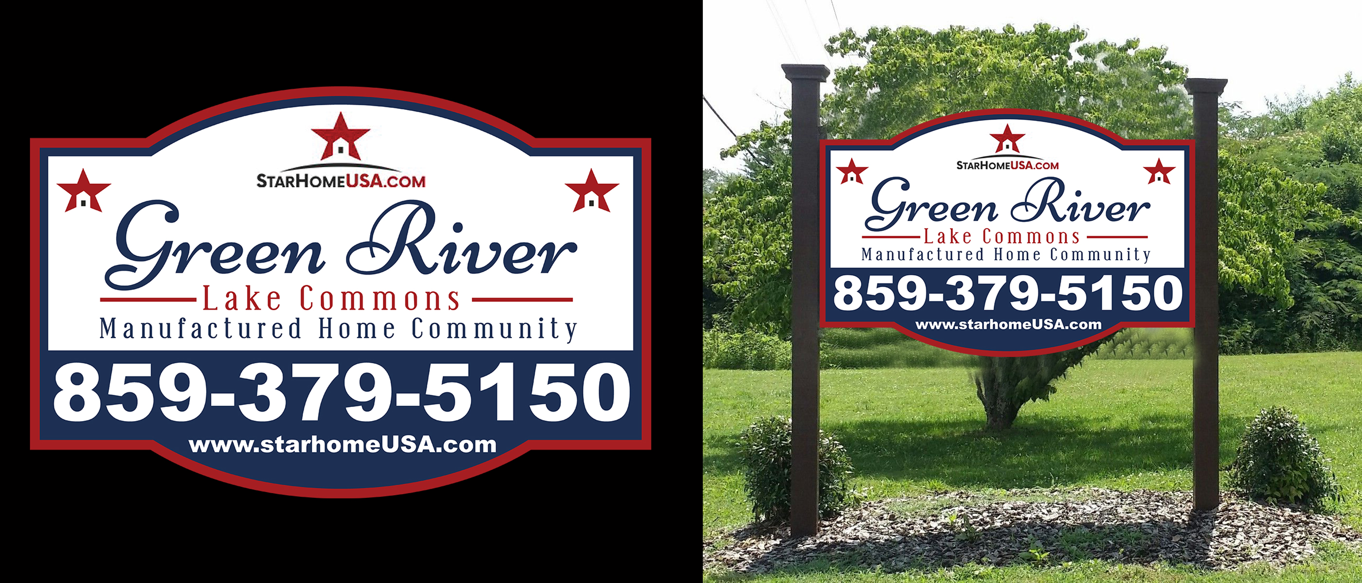 Signage Design by pd graphic 2 for Bluegrass Team | Design #25055601